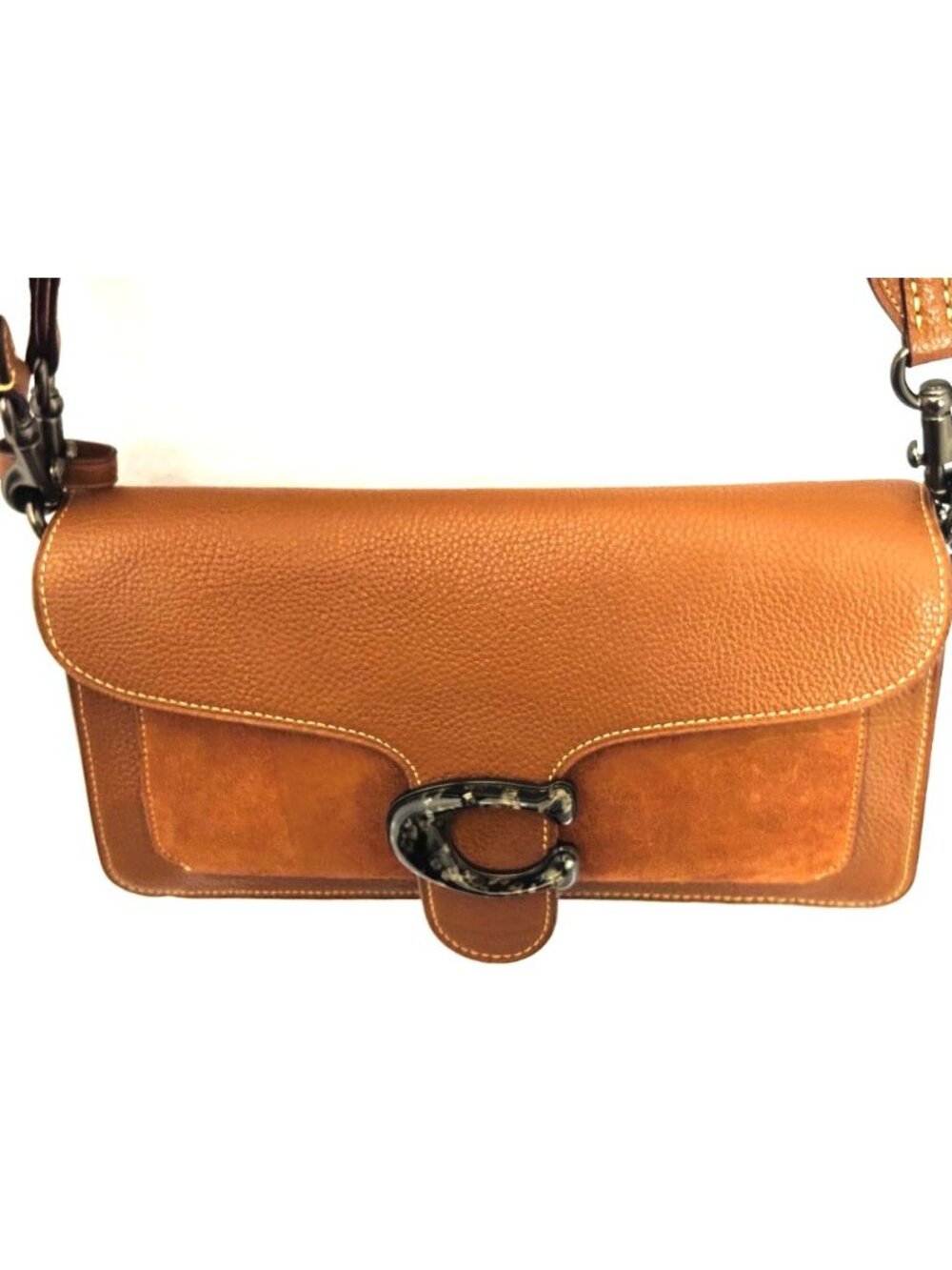 COACH Tabby Shoulder Bag vintage-coach-inspired Tan pebbled leather Tan